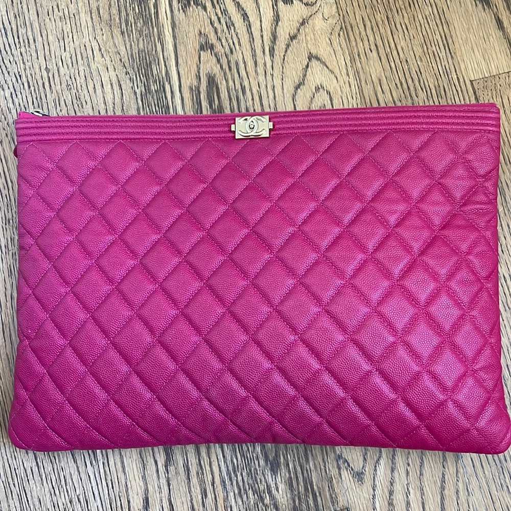 Chanel Boy Large O Case